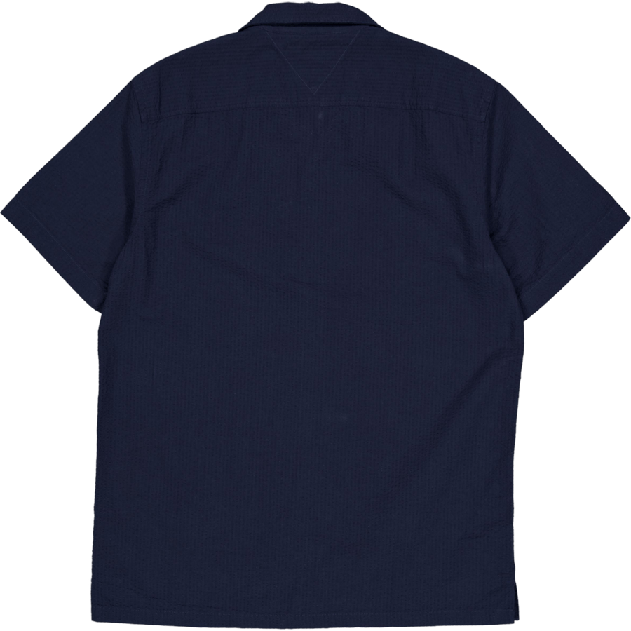 Seersucker Solid Skjorta L/S