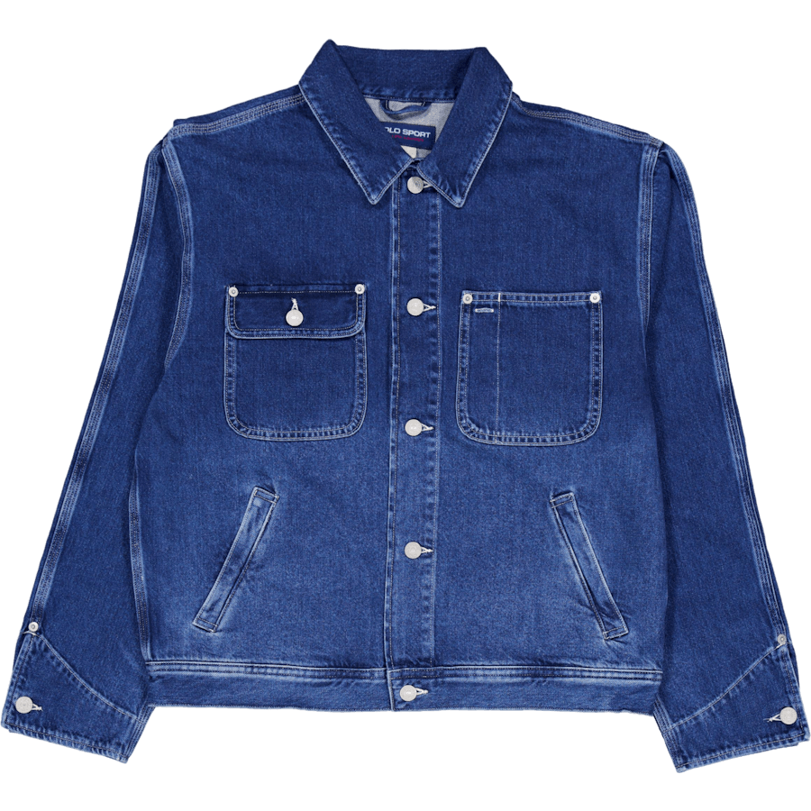 3x1 Styv Denim-polo Dungaree Edgemere