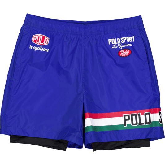 5-tums pikétröja med sportfoder, Heritage Blue
