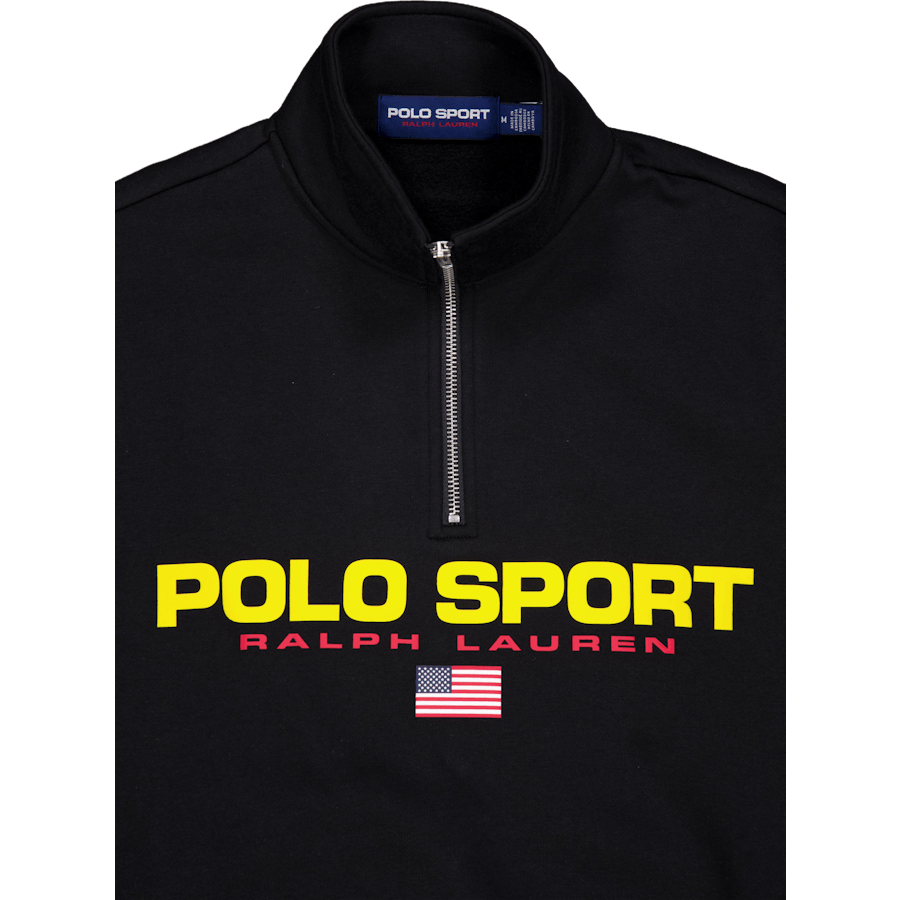 Polo Sport Fleece Tröja Svart
