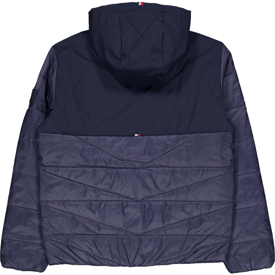 Cl Mixed Media Hooded Jacket Dw5-desert Sky
