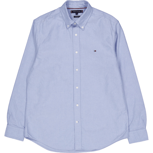 Solid Heritage Oxford Rf Shirt 0gy-shirt Blue