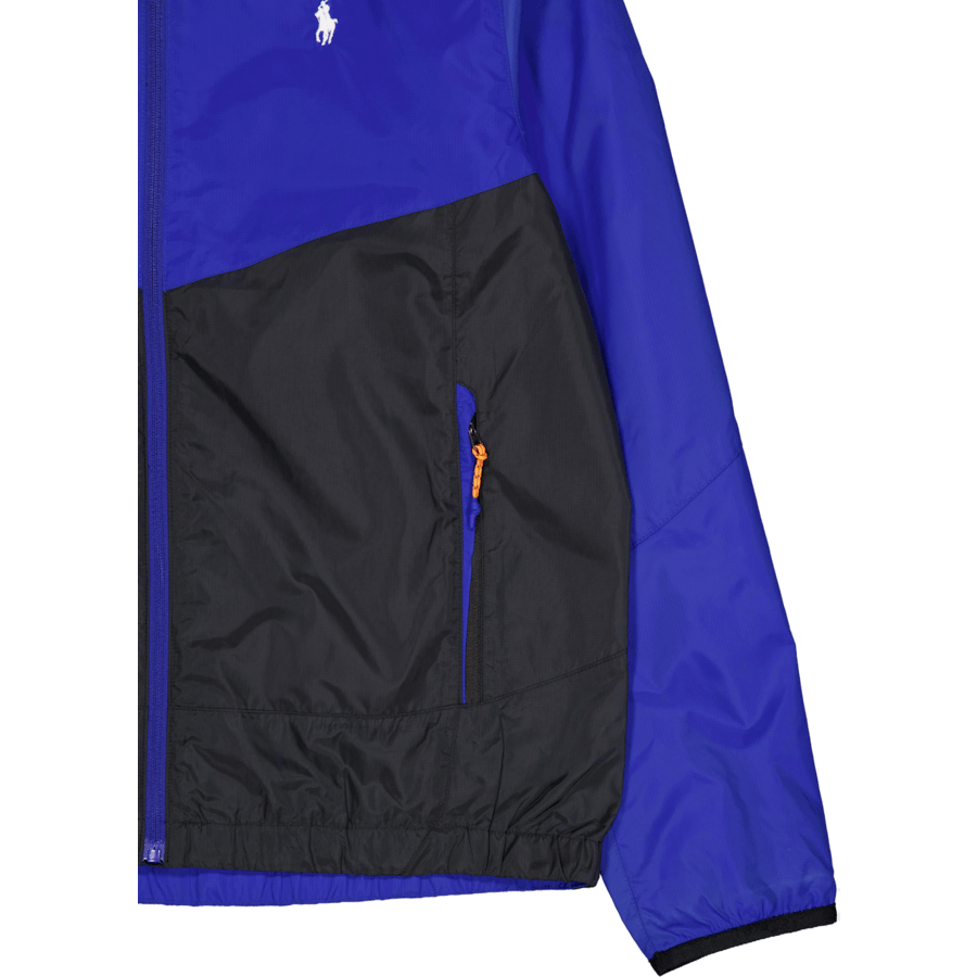 Water-Repellent Ripstop Jacket Sapphire Star / Polo Black