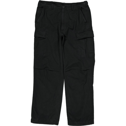 Burroughs Relaxed Fit Ripstop Cargo Pant Polo Black