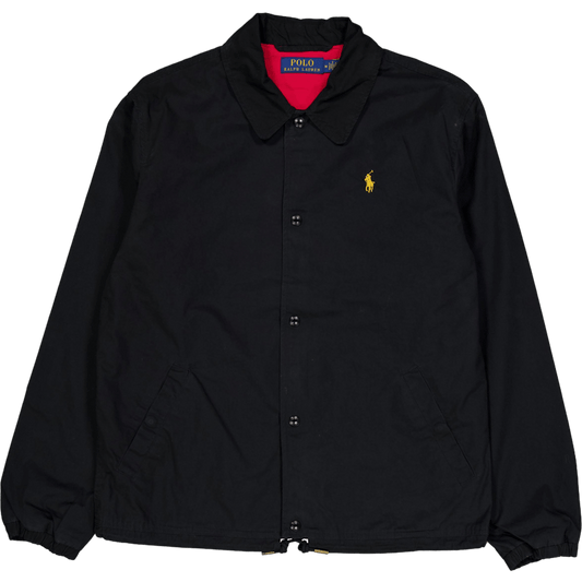 Lunar New Year Dragon Coach Jacket Svart