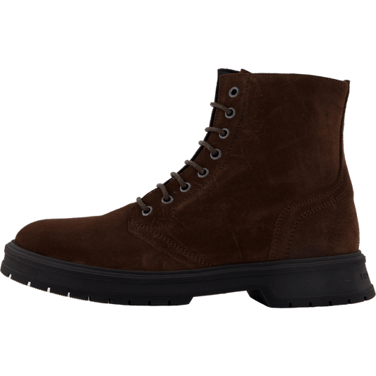 Hilfiger Suede Lace Zip Boot Cocoa