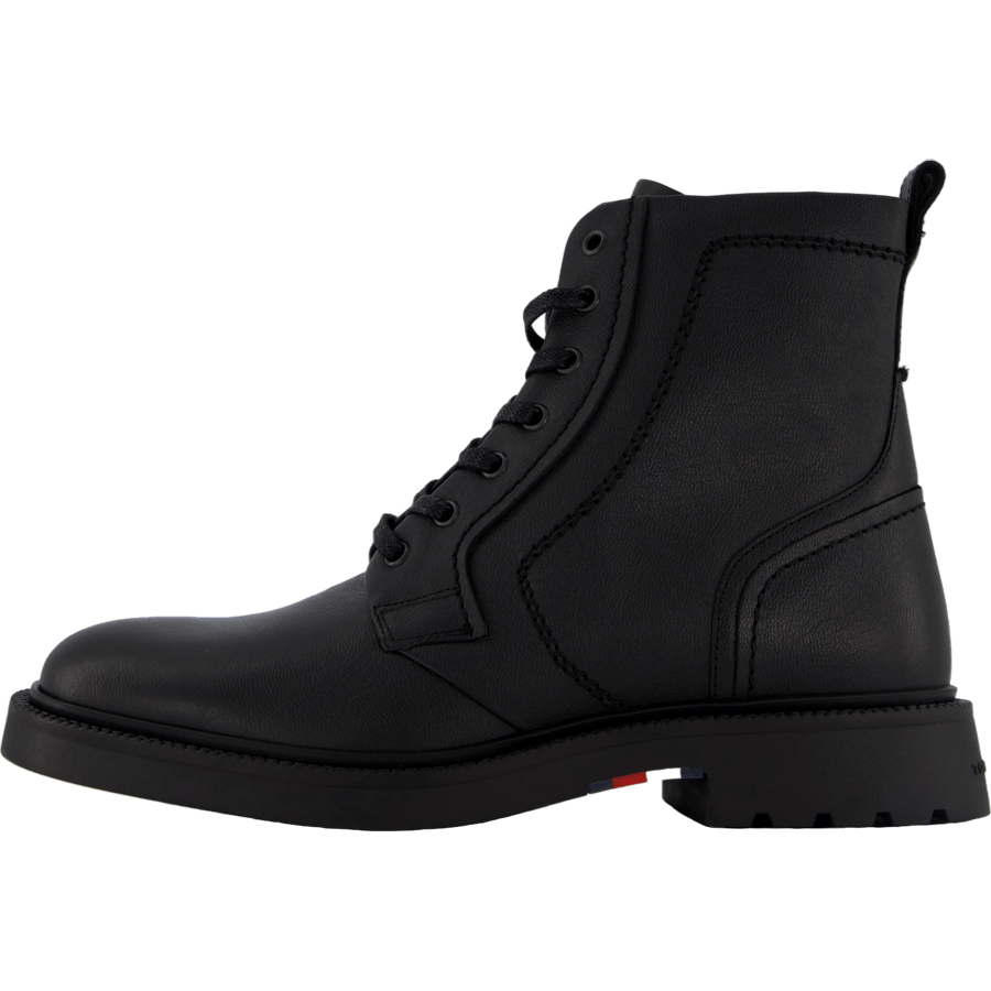 Hilfiger Comfort Lwt Lth Boot Black