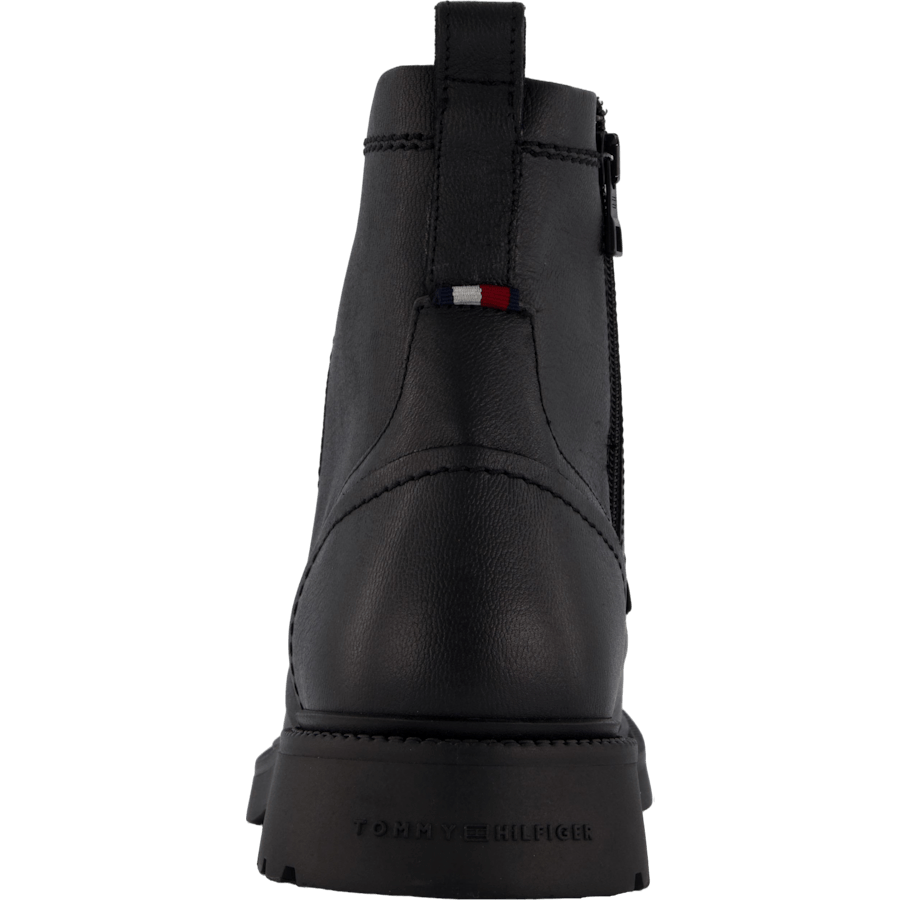 Hilfiger Comfort Lwt Lth Boot Black