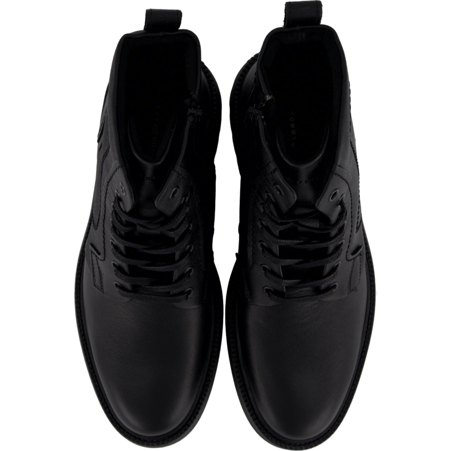 Hilfiger Comfort Lwt Lth Boot Black