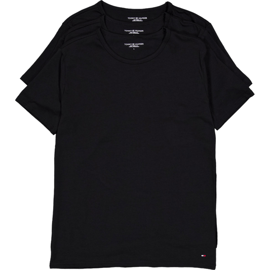 Stretch Cn Tee Ss 3pack Black/black/black