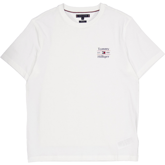 Hilfiger Stack Tee White