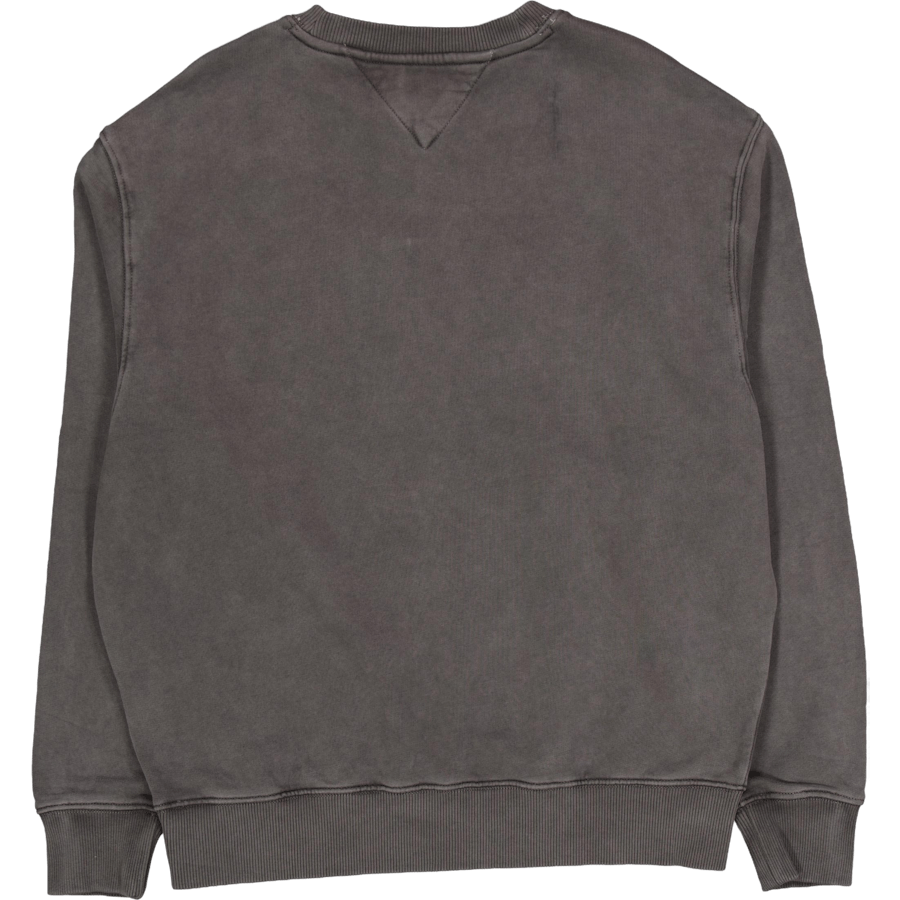 Tjm Rlx Vintage Varsity Crew Black