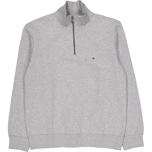 Essential Fleece 1/4 Dragkedja Grå
